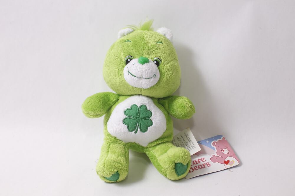 2008 Japan Exclusive Care Bears Good Luck Bear Plush with Tags ~ 260730-WH 464